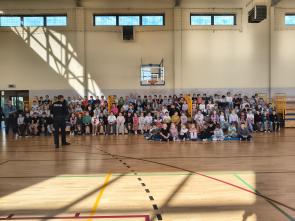 Bezpieczna droga – spotkanie uczniów klas 1–4 z policjantem