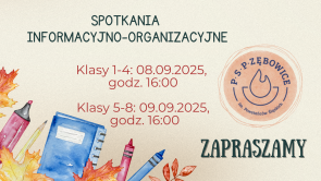 Zebrania z Rodzicami - wrzesień 2025